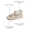image:imageNaturalizer Coast Slingback SandalsWarm Silver
