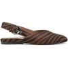image:imageNaturalizer CrystalBrown Zebra Print Calf Hair