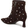 image:imageNaturalizer Deesha BootiesChocolate Brown Studded Suede