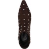 image:imageNaturalizer Deesha BootiesChocolate Brown Studded Suede