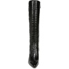 image:imageNaturalizer Deesha Womens Knee High Boots NWOBBlack Croco Wide Calf