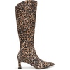 image:imageNaturalizer Deesha Womens Knee High Boots NWOBDark Brown Leopard Suede