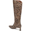 image:imageNaturalizer Deesha Womens Knee High Boots NWOBDark Brown Leopard Suede