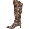 image:imageNaturalizer Deesha Womens Knee High Boots NWOBDark Brown Leopard Suede