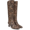 image:imageNaturalizer Deesha Womens Knee High Boots NWOBDark Brown Leopard Suede