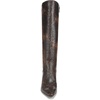 image:imageNaturalizer Deesha Womens Knee High Boots NWOBDark Brown Snake Print Leather  Wide Calf