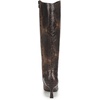 image:imageNaturalizer Deesha Womens Knee High Boots NWOBDark Brown Snake Print Leather  Wide Calf