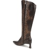 image:imageNaturalizer Deesha Womens Knee High Boots NWOBDark Brown Snake Print Leather  Wide Calf