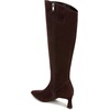 image:imageNaturalizer Deesha Womens Knee High Boots NWOBMahogany Brown Suede Wide Calf