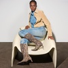 image:imageNaturalizer DeeshaDark Brown Leopard Suede