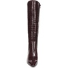 image:imageNaturalizer DeeshaMerlot Red Croco Print Leather