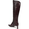 image:imageNaturalizer DeeshaMerlot Red Croco Print Leather