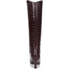 image:imageNaturalizer DeeshaMerlot Red Croco Print Leather