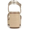 image:imageNaturalizer DovieChampagne Metallic Leather