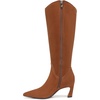 image:imageNaturalizer Emily Extra Wide Calf Knee High BootsDark Chestnut Brown Suede