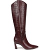 image:imageNaturalizer Emily Narrow Calf Knee High BootsCranberry Red Croco Leather