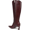 image:imageNaturalizer Emily Narrow Calf Knee High BootsCranberry Red Croco Leather