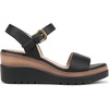 image:imageNaturalizer Graciela Wedge SandalsBlack Smooth
