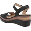 image:imageNaturalizer Graciela Wedge SandalsBlack Smooth