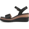 image:imageNaturalizer Graciela Wedge SandalsBlack Smooth