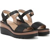 image:imageNaturalizer Graciela Wedge SandalsBlack Smooth
