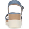 image:imageNaturalizer Graciela Wedge SandalsBlue Faux Raffia