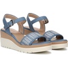 image:imageNaturalizer Graciela Wedge SandalsBlue Faux Raffia