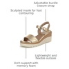 image:imageNaturalizer Graciela Wedge SandalsDark Gold