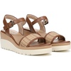 image:imageNaturalizer Graciela Wedge SandalsNatural Brown Faux Raffia