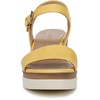 image:imageNaturalizer Graciela Wedge SandalsYellow Smooth