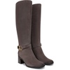 image:imageNaturalizer Isabeau Wide CalfTaupe Grey Suede