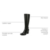 image:imageNaturalizer Kalina Extra Wide CalfBlack Leather
