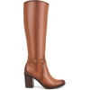 image:imageNaturalizer Kalina Extra Wide CalfCider Spice Brown Leather Wide Calf