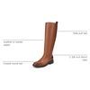 image:imageNaturalizer Ontime Knee High BootsEnglish Tea Brown Leather