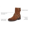 image:imageNaturalizer OptimusDark Chestnut Brown Stud Suede