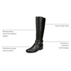 image:imageNaturalizer Rena2 Narrow Calf BootsBlack Leather