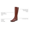 image:imageNaturalizer Rena2 Wide Calf BootsDeep Saddle Brown Leather