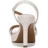 image:imageNaturalizer Womens Abby Heeled Dress SandalBeige Snake Pattern