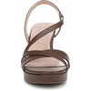 image:imageNaturalizer Womens Abby Heeled Dress SandalBrown Snake Faux Leather