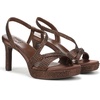 image:imageNaturalizer Womens Abby Heeled Dress SandalChocolate Satin