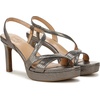 image:imageNaturalizer Womens Abby Heeled Dress SandalPewter Lizard