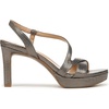 image:imageNaturalizer Womens Abby Heeled Dress SandalPewter Lizard