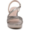 image:imageNaturalizer Womens Abby Heeled Dress SandalPewter Snake Faux Leather