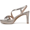 image:imageNaturalizer Womens Abby Heeled Dress SandalPewter Snake Faux Leather
