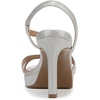 image:imageNaturalizer Womens Abby Heeled Dress SandalSilver Textured