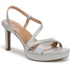 image:imageNaturalizer Womens Abby Heeled Dress SandalSilver Textured