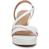 image:imageNaturalizer Womens Abby Heeled Dress SandalWhite Smooth
