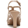 image:imageNaturalizer Womens Baylor Strappy High Heel SandalCrme Brulee Beige