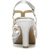image:imageNaturalizer Womens Baylor Strappy High Heel SandalSilver Glitter