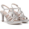 image:imageNaturalizer Womens Baylor Strappy High Heel SandalSoft Silver Metallic